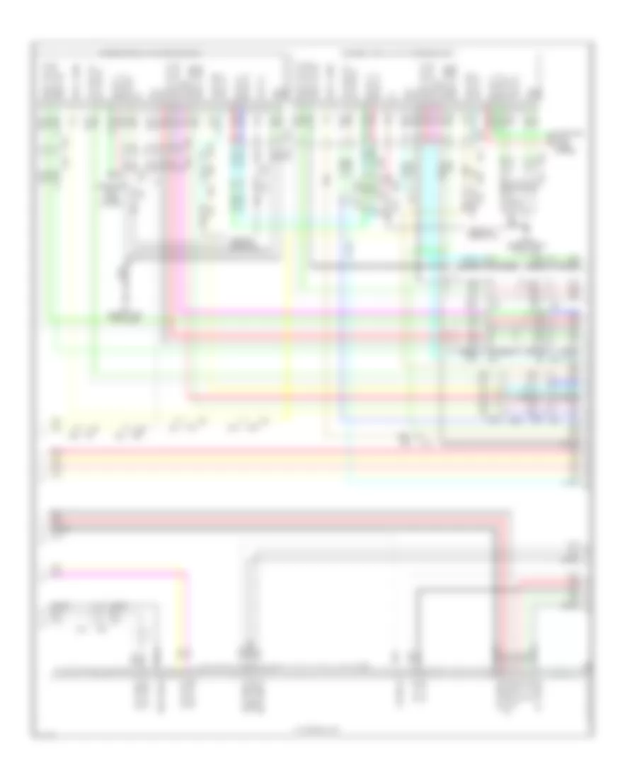 Bose Radio Wiring Diagram, Hybrid withNavigation  Surround (11 из 13) для Infiniti QX60 2014