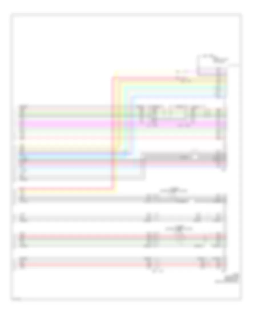 Bose Radio Wiring Diagram, Hybrid withNavigation & Surround (13 из 13) для Infiniti QX60 2014