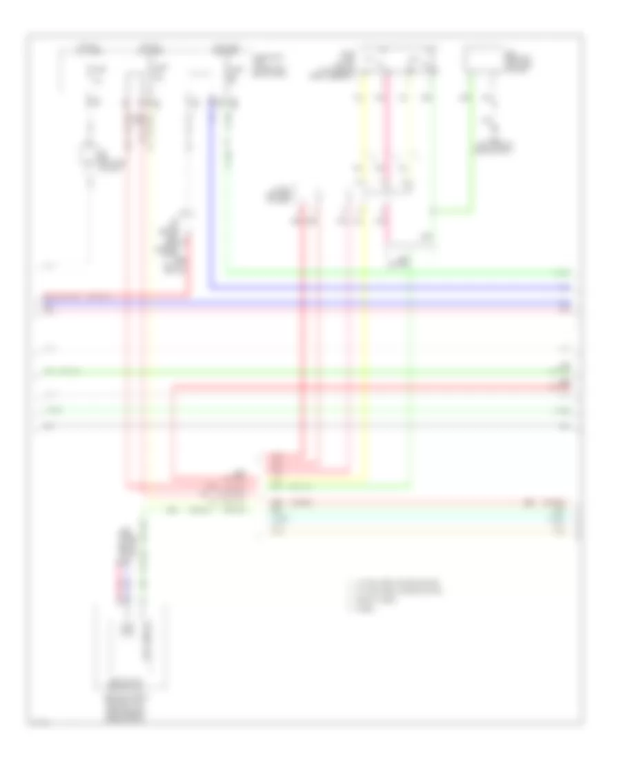 Электросхема розетки подключения прицепа (2 из 4) для Infiniti QX60 2014