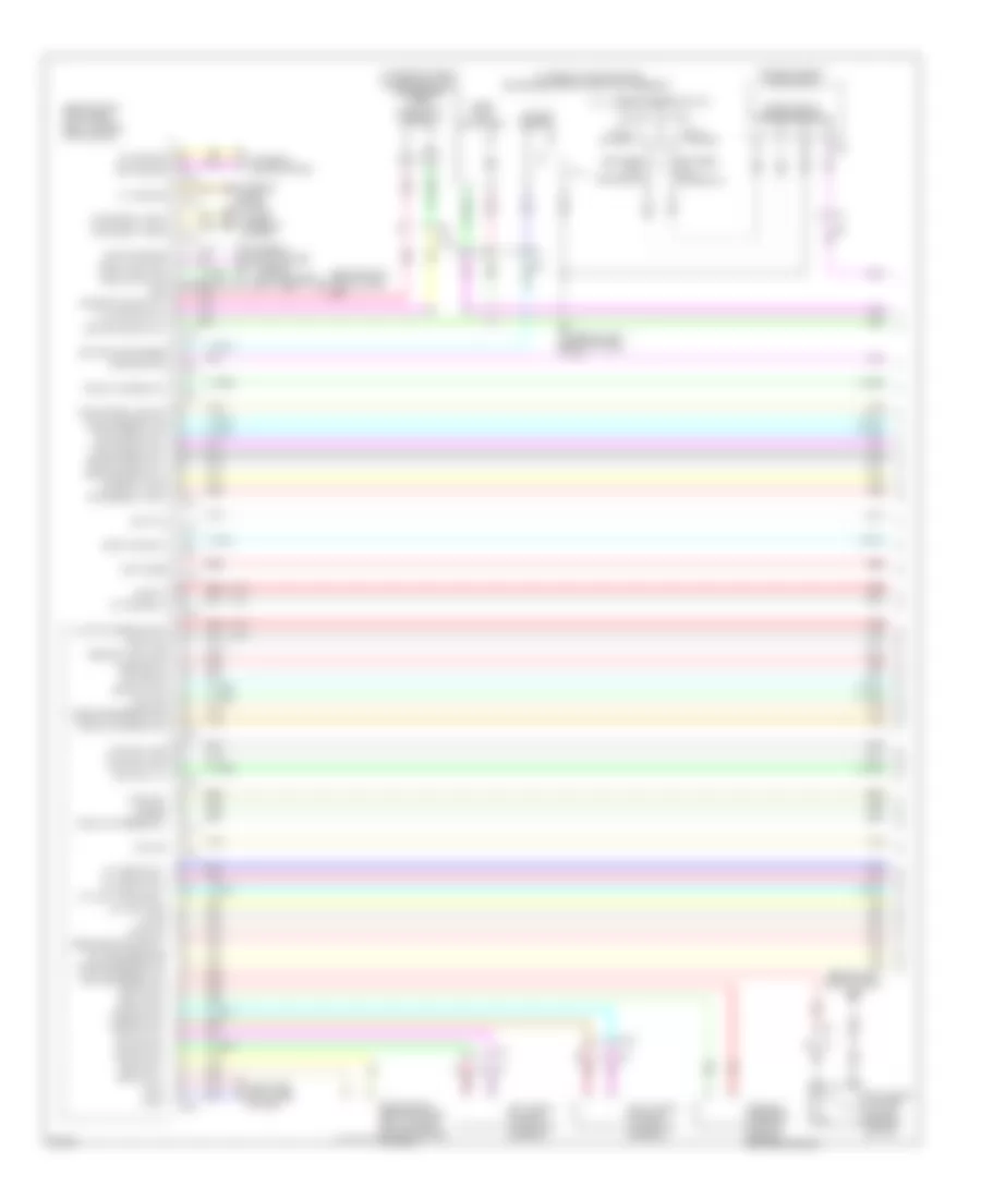 Электросхема противоугонной сигнализации, Купе (1 из 4) для Infiniti G37 2011