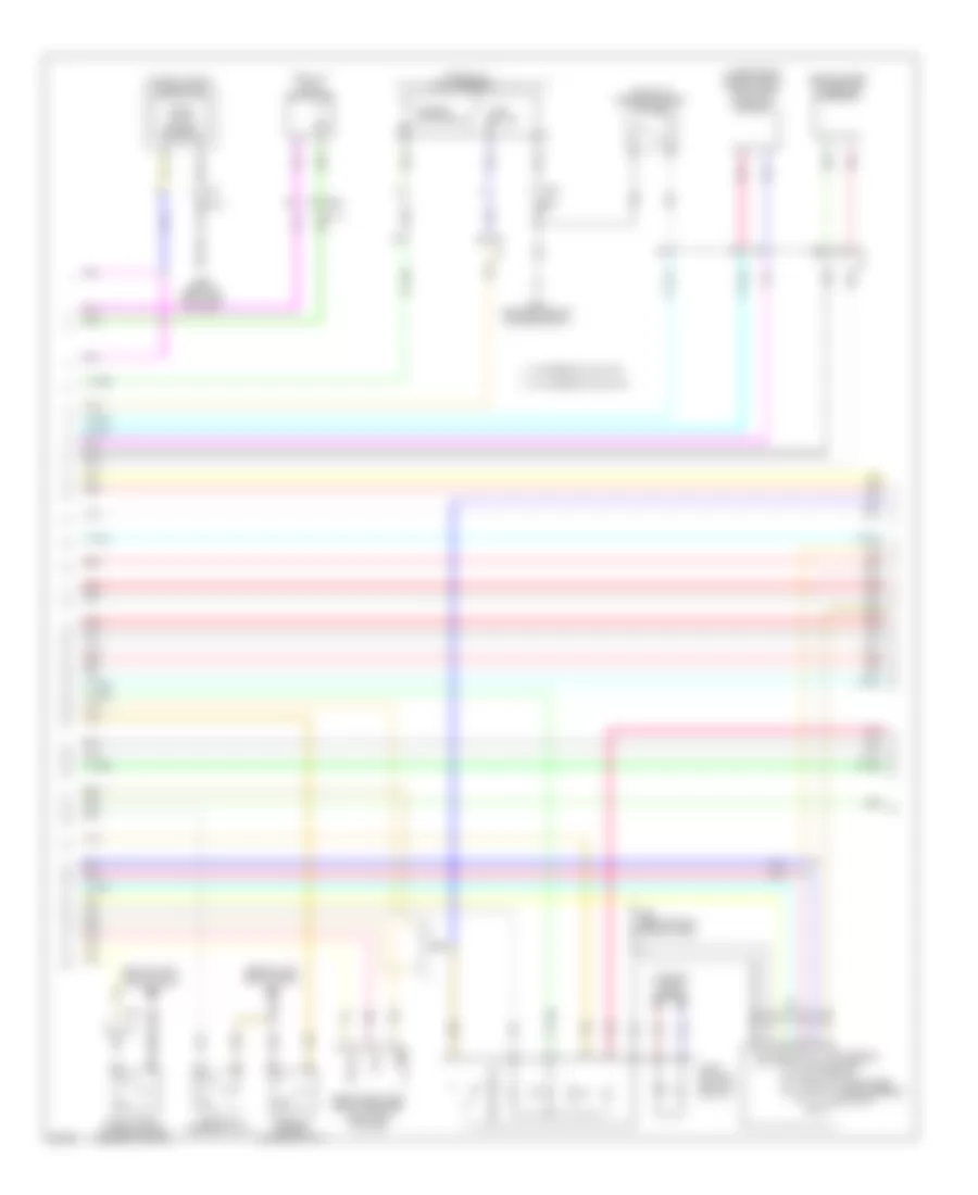 Электросхема противоугонной сигнализации, Купе (2 из 4) для Infiniti G37 2011