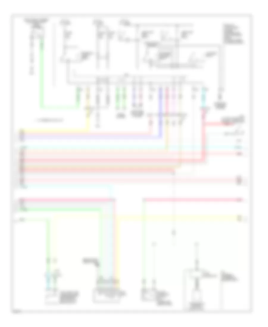 Электросхема противоугонной сигнализации, Купе (3 из 4) для Infiniti G37 2011