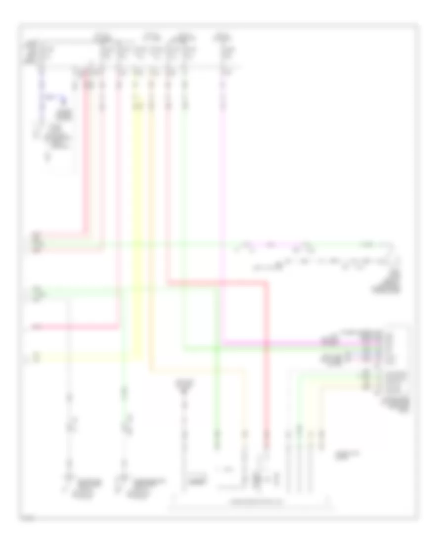 Электросхема противоугонной сигнализации (4 из 4) для Infiniti FX35 2012