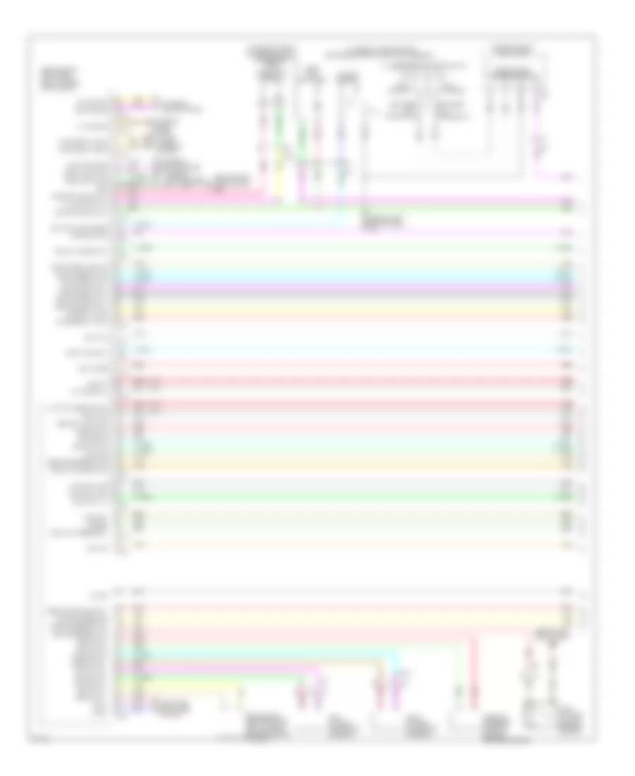 Электросхема противоугонной сигнализации, Купе (1 из 4) для Infiniti G37 2012