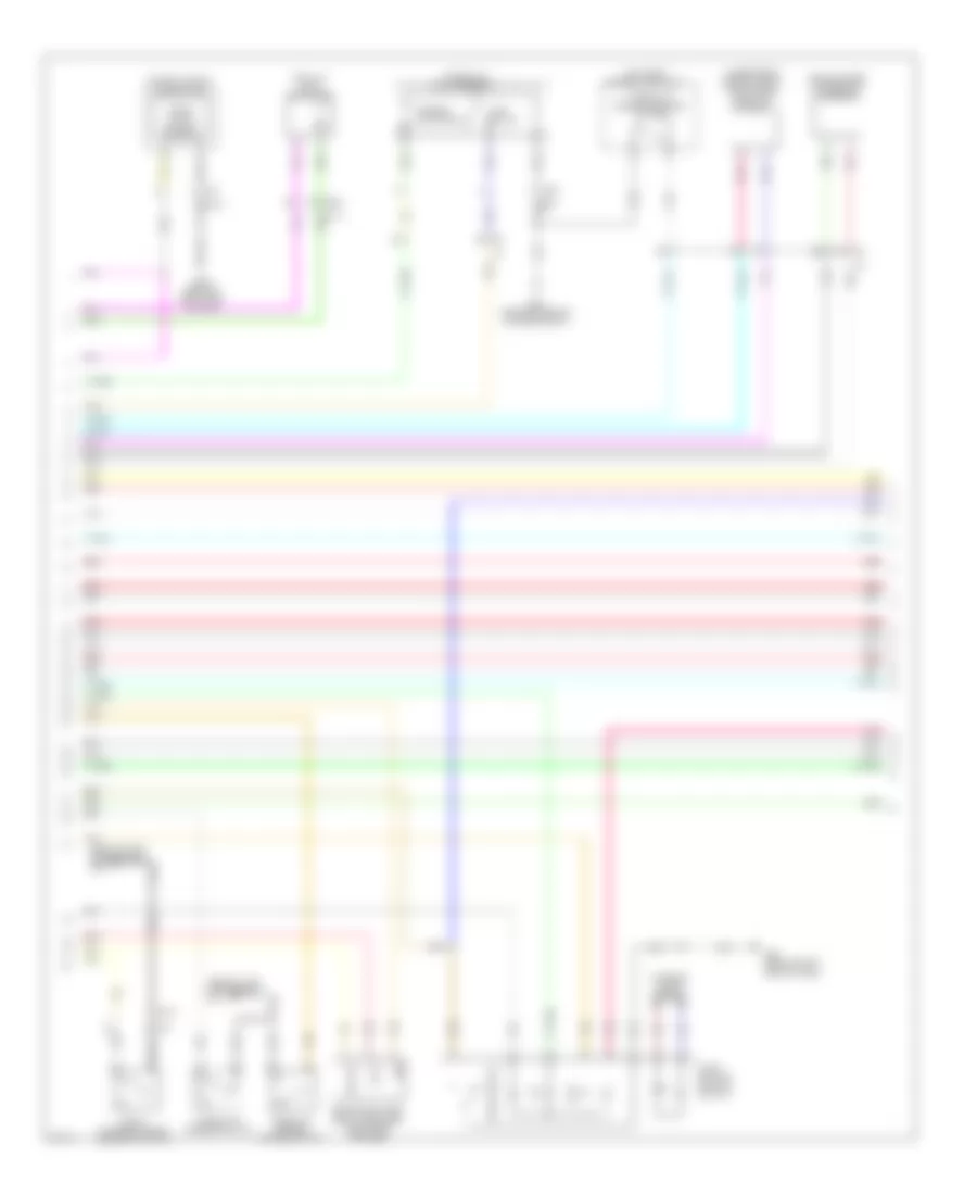 Электросхема противоугонной сигнализации, Купе (2 из 4) для Infiniti G37 2012