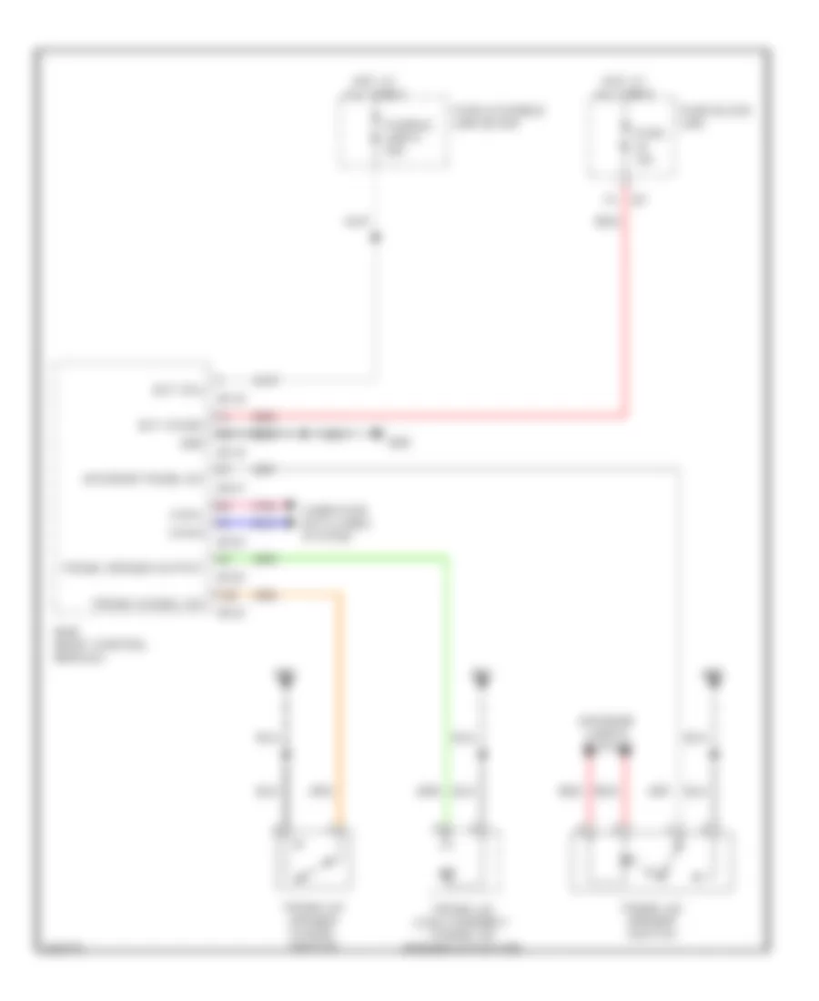 Все схемы для электропроводки Infiniti G35 Journey 2008 модели Wiring