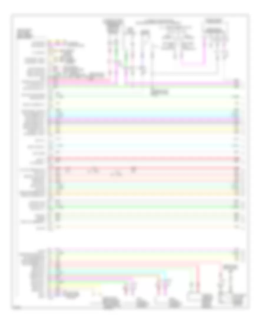 Электросхема противоугонной сигнализации, Кабриолет (1 из 4) для Infiniti G37 IPL 2013