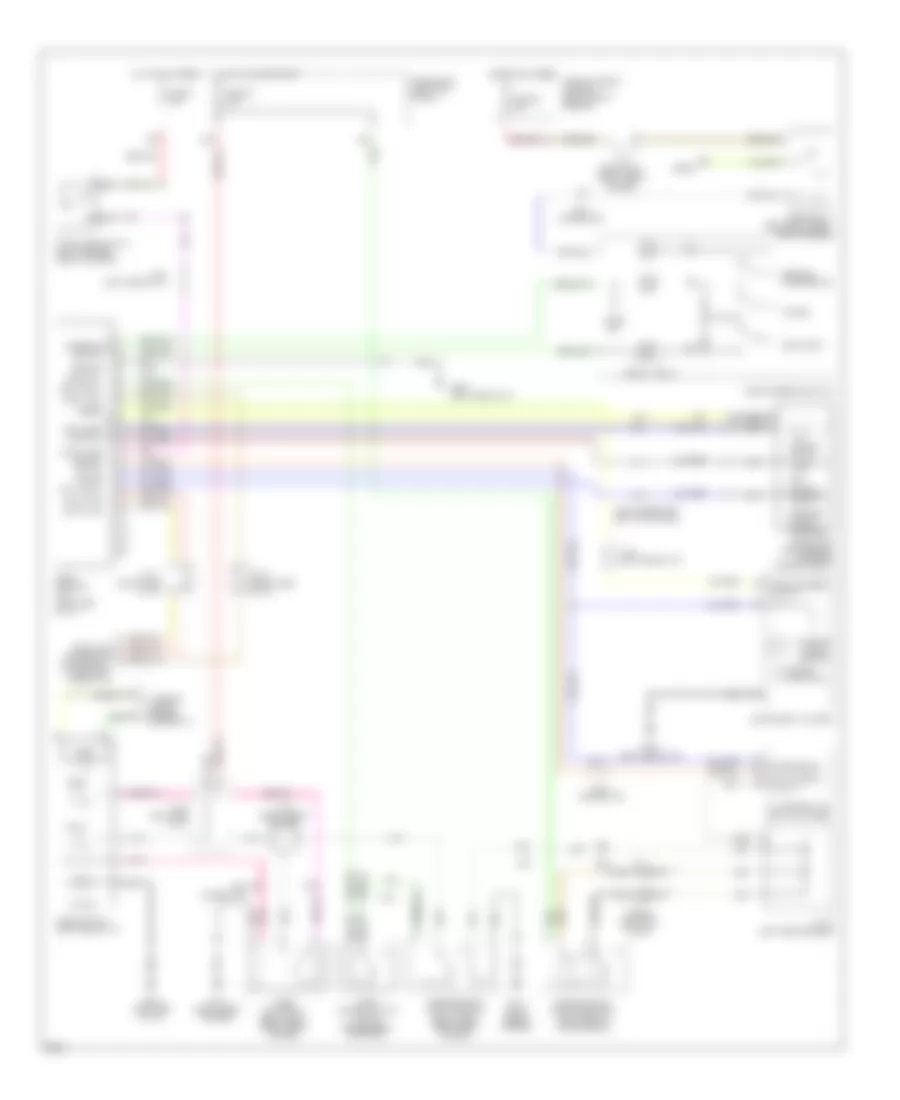 Электросхема системы круизконтроля для Infiniti J30 1997