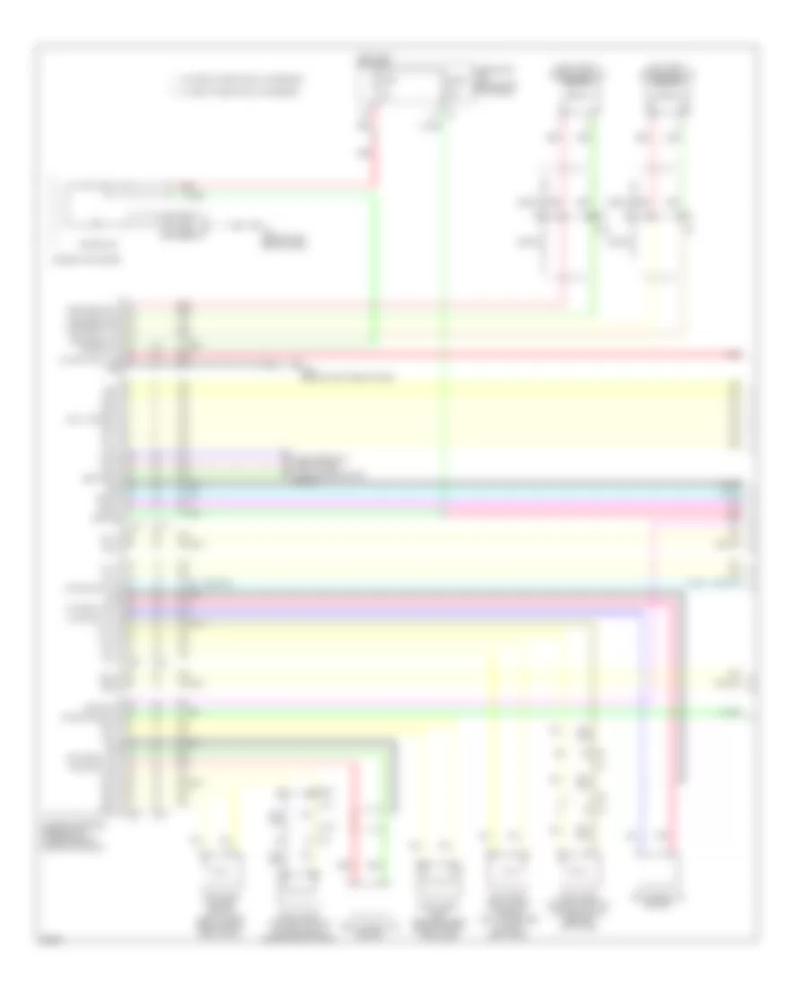 Электросхема подушек безопасности SRS AirBag, Кабриолет (1 из 2) для Infiniti G37 Journey 2013