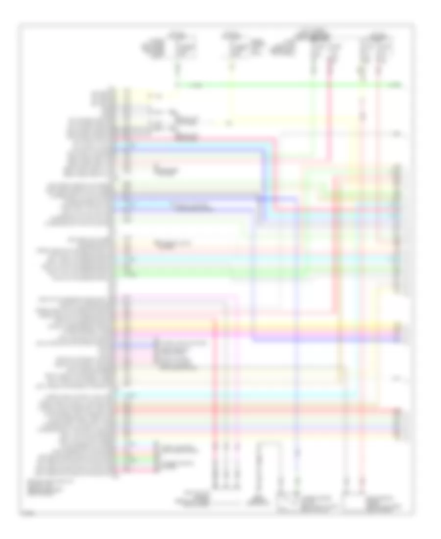 схема откидного верха (1 из 3) для Infiniti G37 Journey 2009