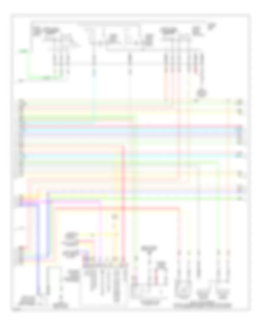 схема откидного верха (2 из 3) для Infiniti G37 Journey 2009