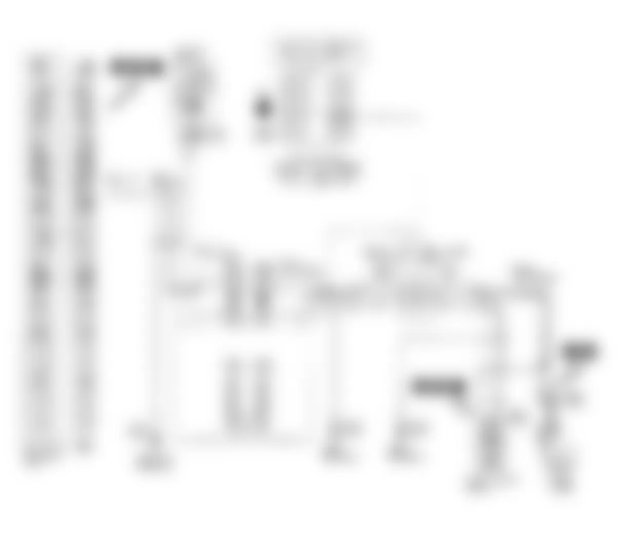 Infiniti M30 1990 - Component Locations -  Code 22: Fuel Pump Circuit Diagram