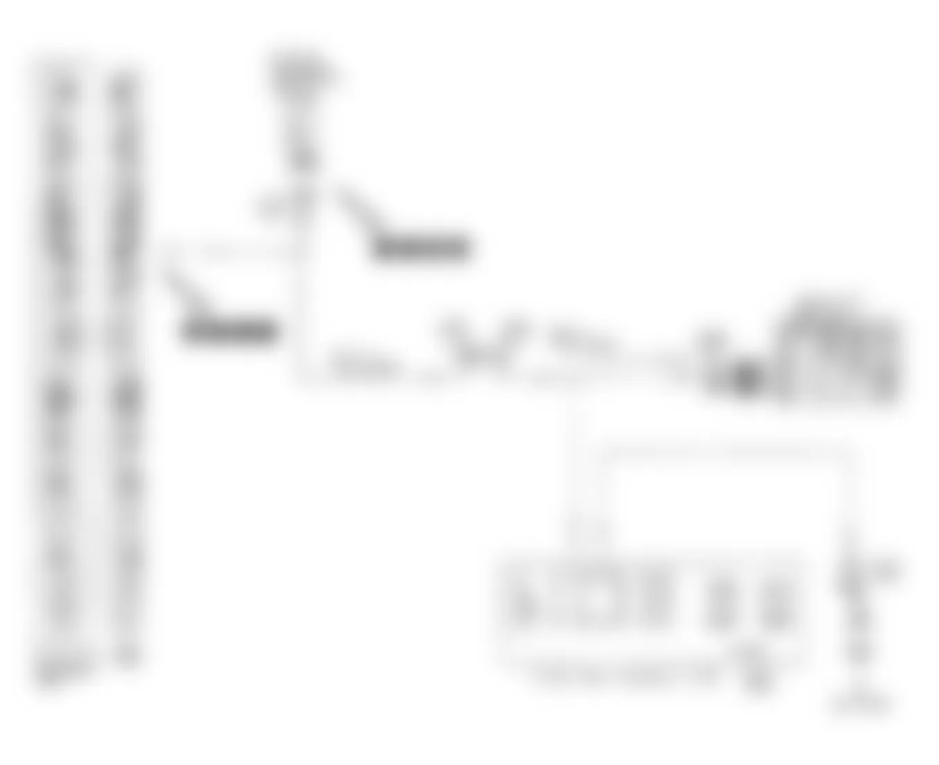Infiniti M30 1990 - Component Locations -  Code 32: EGR Sensor Circuit Diagram