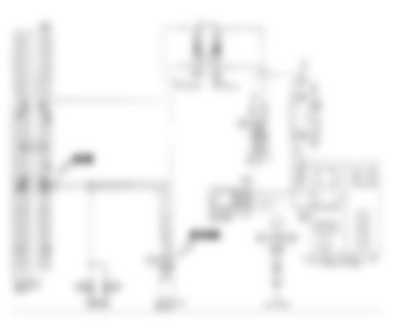Infiniti Q45 1990 - Component Locations -  Q45 Code 12: Air Flow Meter Circuit Diagram