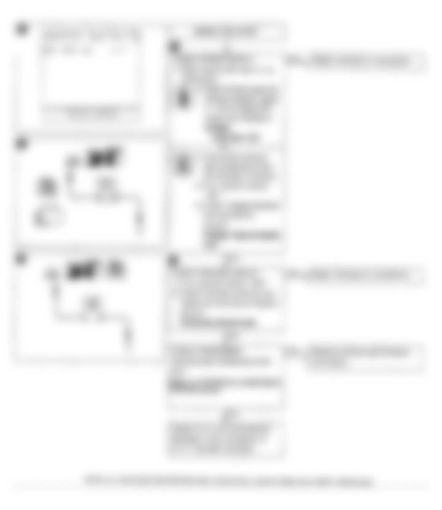 Infiniti Q45 1990 - Component Locations -  Q45 Code 35: EGR Temp Sensor Flow Chart