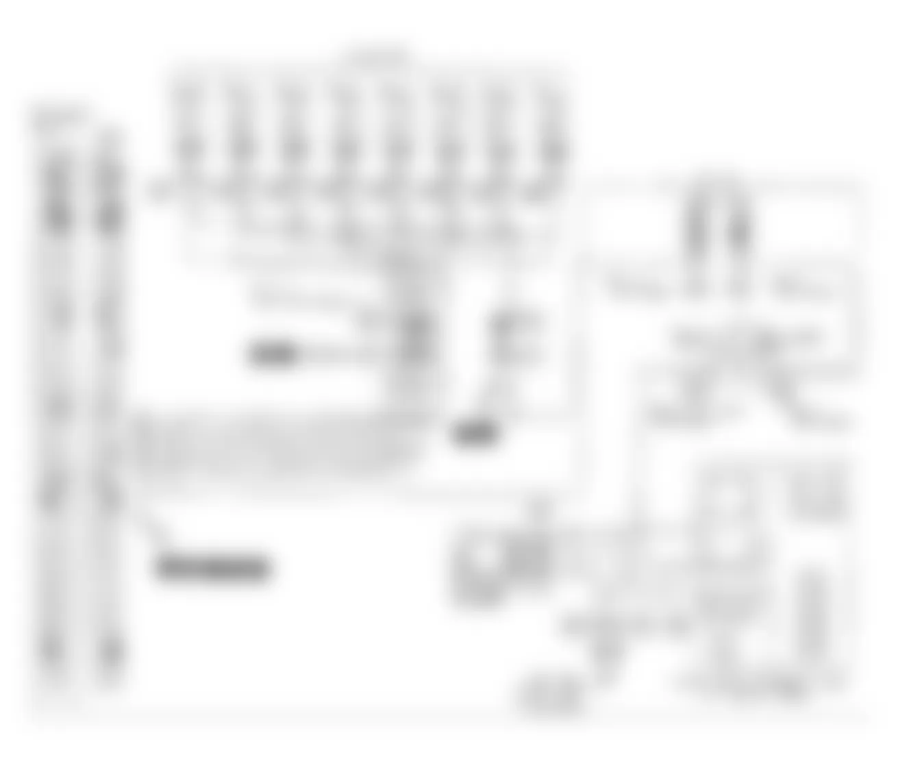 Infiniti Q45 1990 - Component Locations -  Q45 Code 51: Injector Circuit Diagram