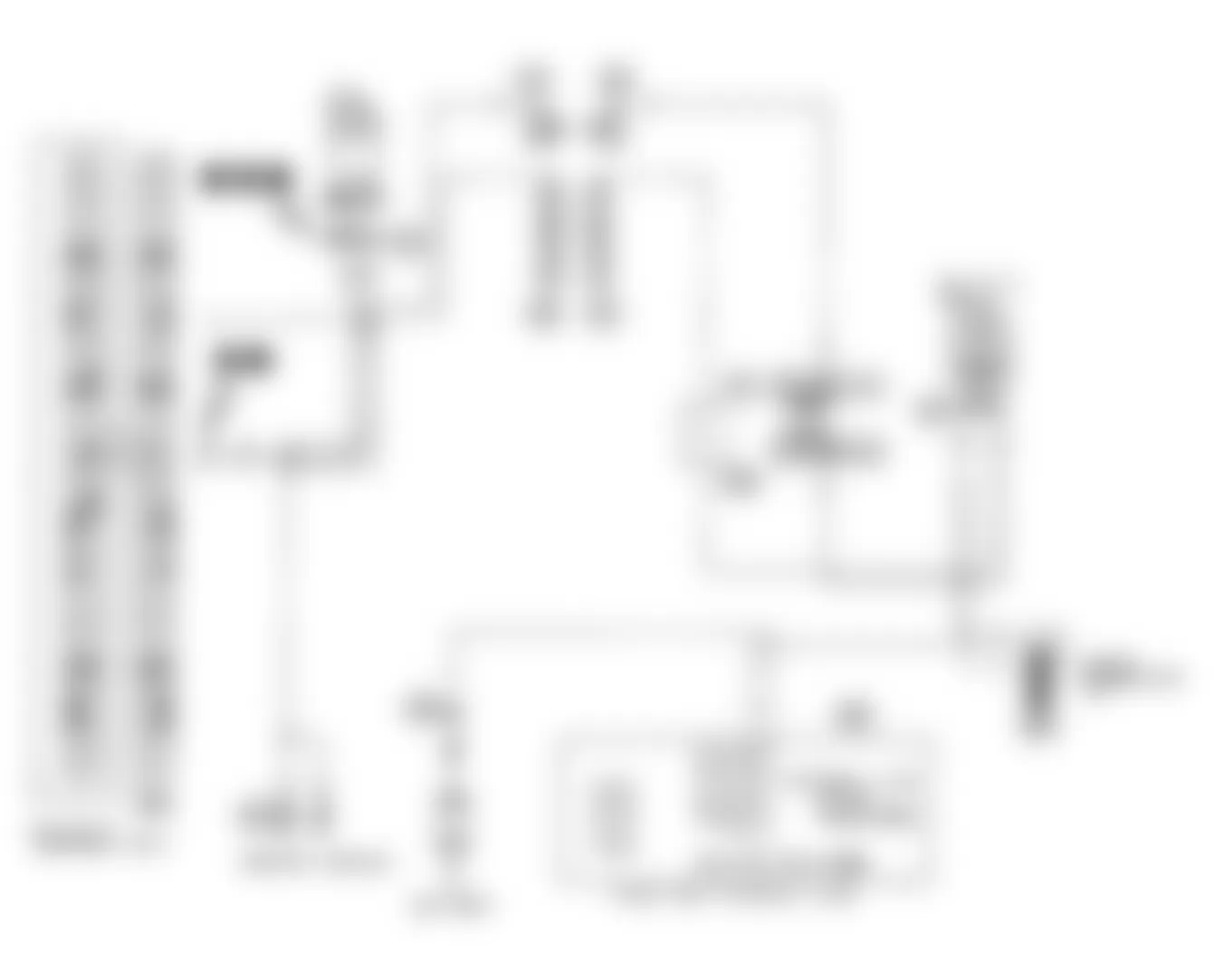 Infiniti G20 1991 - Component Locations -  Code 12: Airflow Meter Circuit Diagram