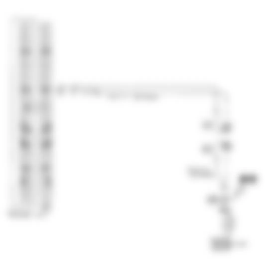 Infiniti G20 1991 - Component Locations -  Code 13: Engine Temp. Sensor Circuit Diagram