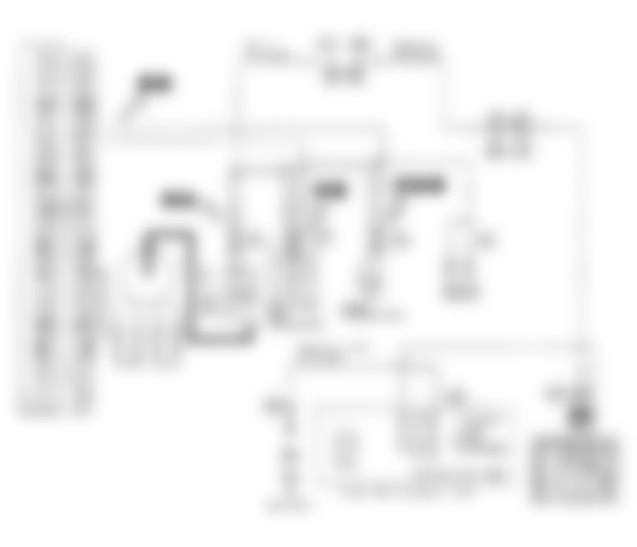 Infiniti G20 1991 - Component Locations -  Code 21: Ignition Signal Ckt. Circuit Diagram