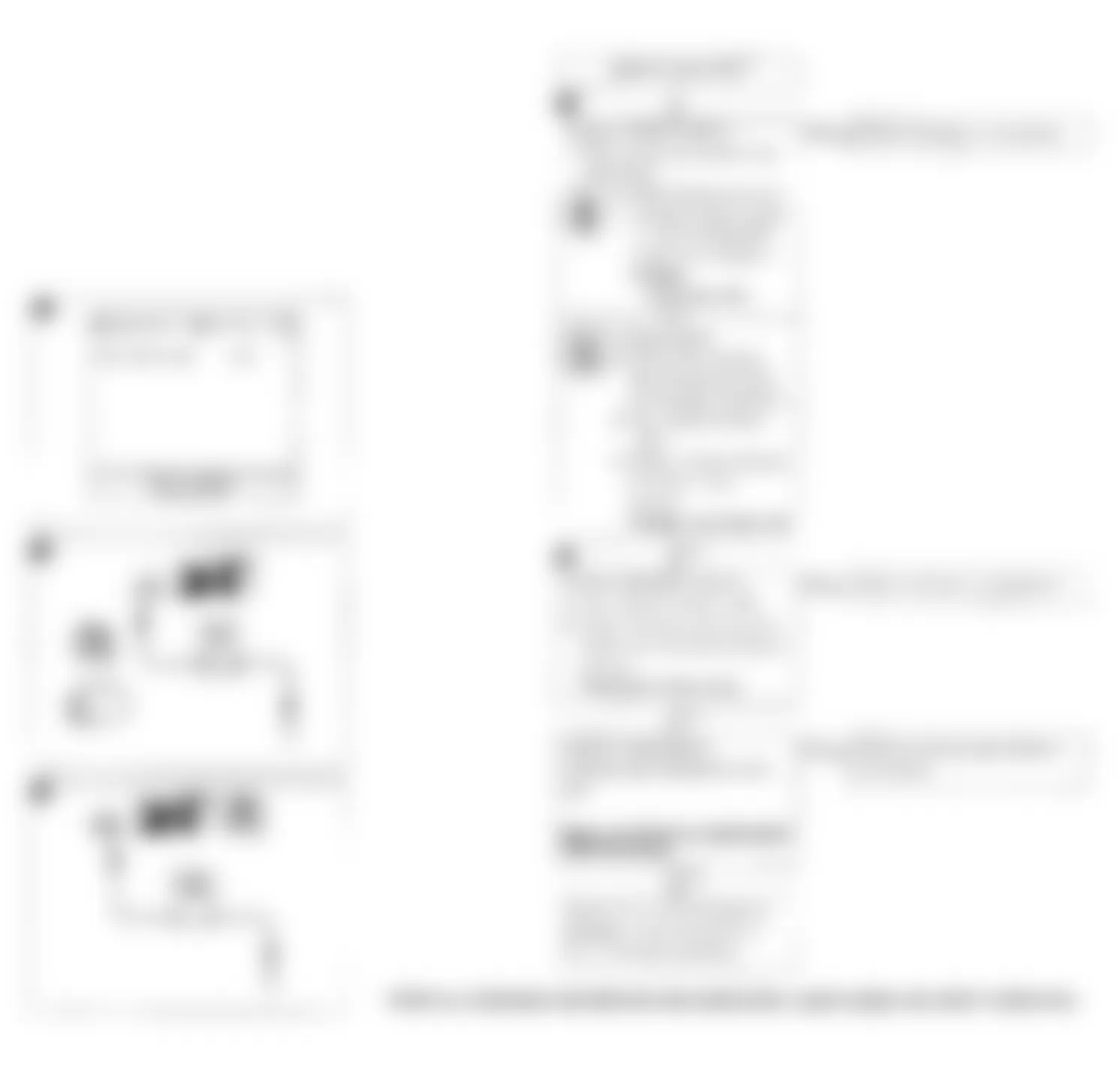 Infiniti G20 1991 - Component Locations -  Code 35: Exhaust Gas Temp. Sensor Flow Chart