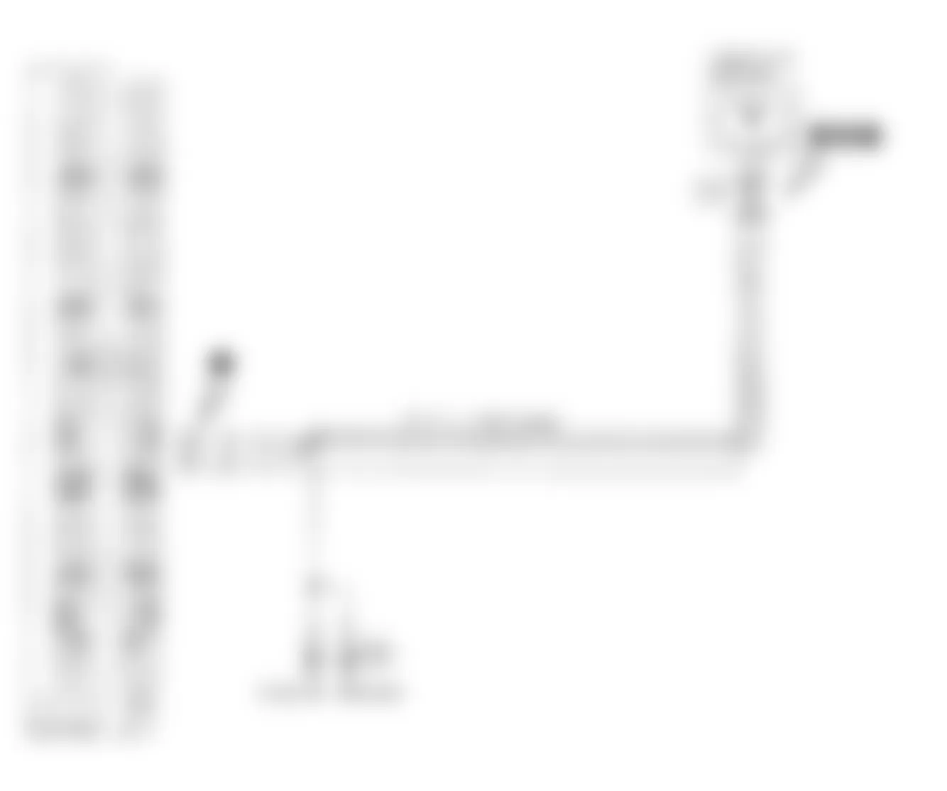 Infiniti G20 1991 - Component Locations -  Code 43: Throttle Position Sensor Circuit Diagram