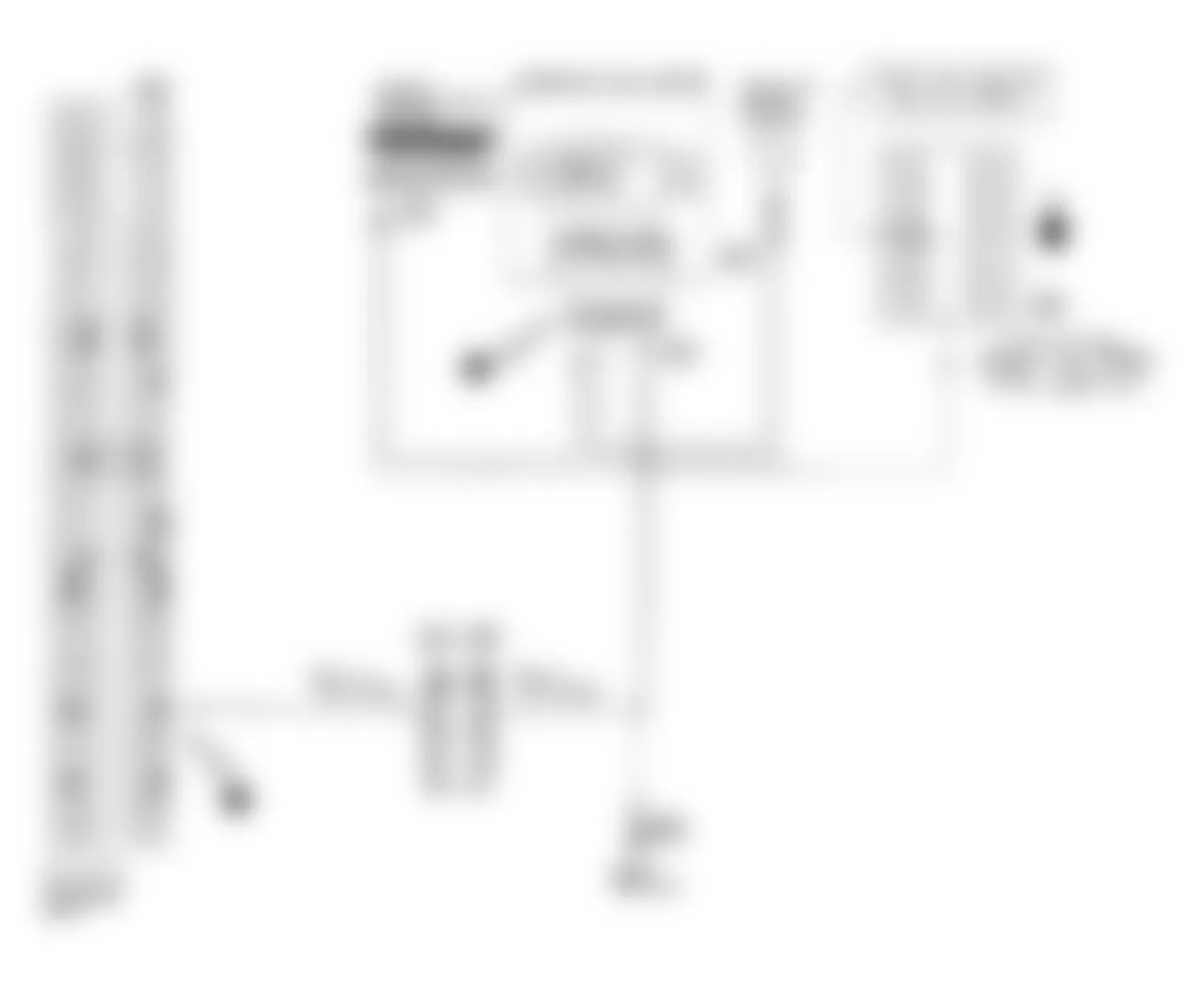 Infiniti Q45 1991 - Component Locations -  Code 14: Vehicle Speed Sensor Circuit Diagram