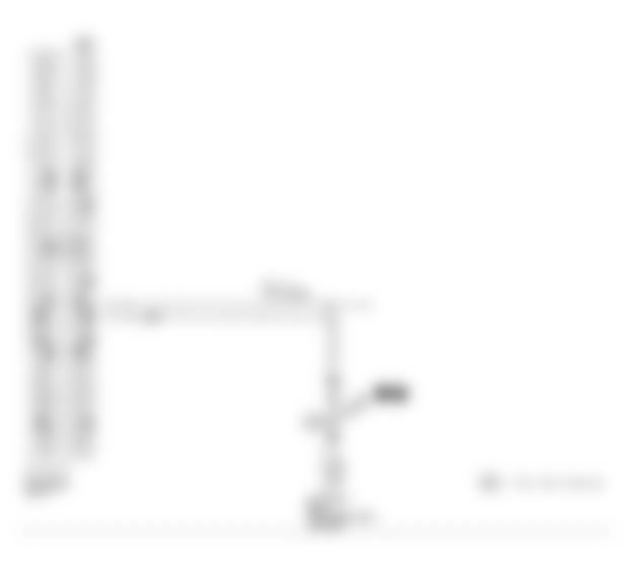 Infiniti Q45 1991 - Component Locations -  Code 35: Exhaust Gas Temp. Sensor Circuit Diagram