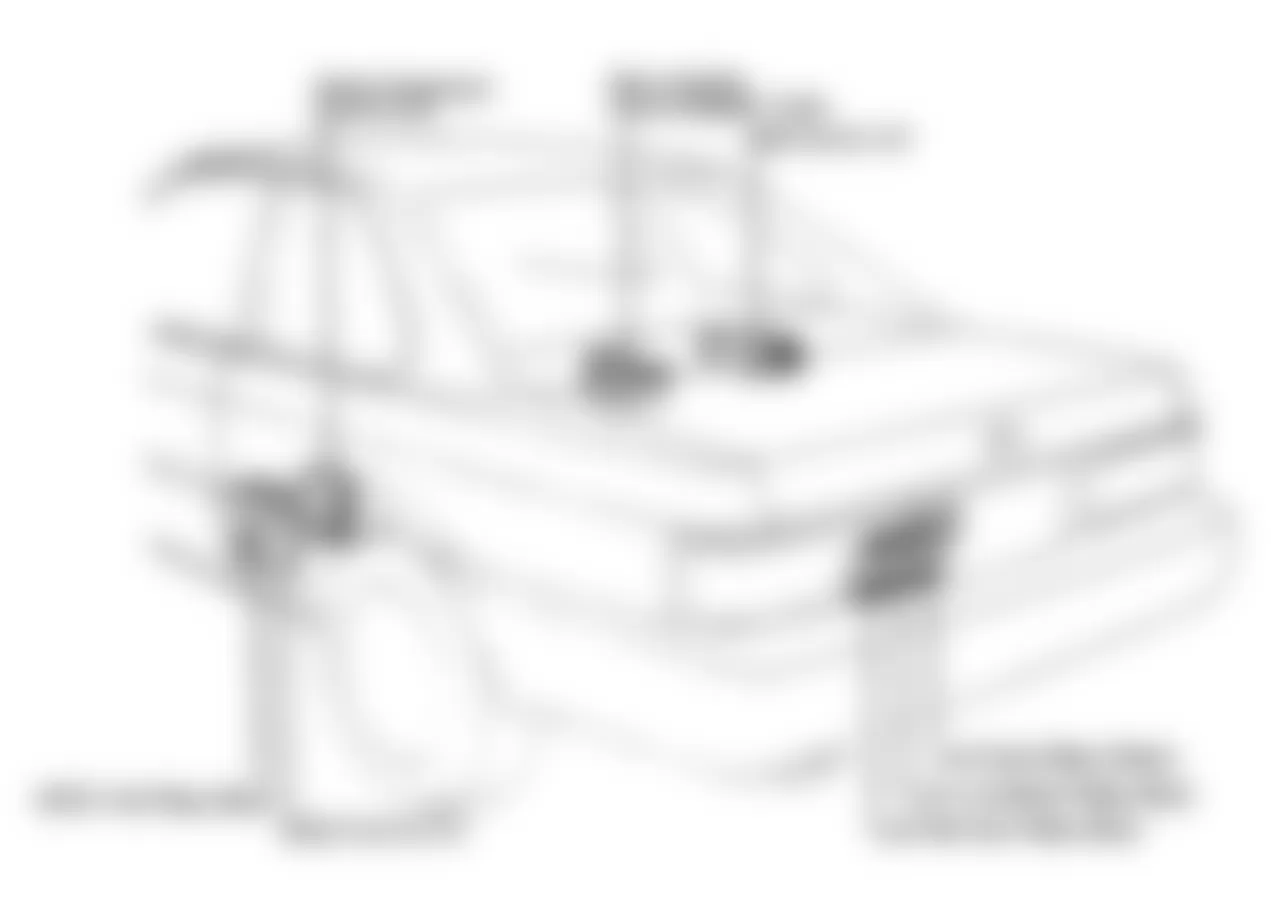 Infiniti M30 1992 - Component Locations - Component Locations (4 Of 8)