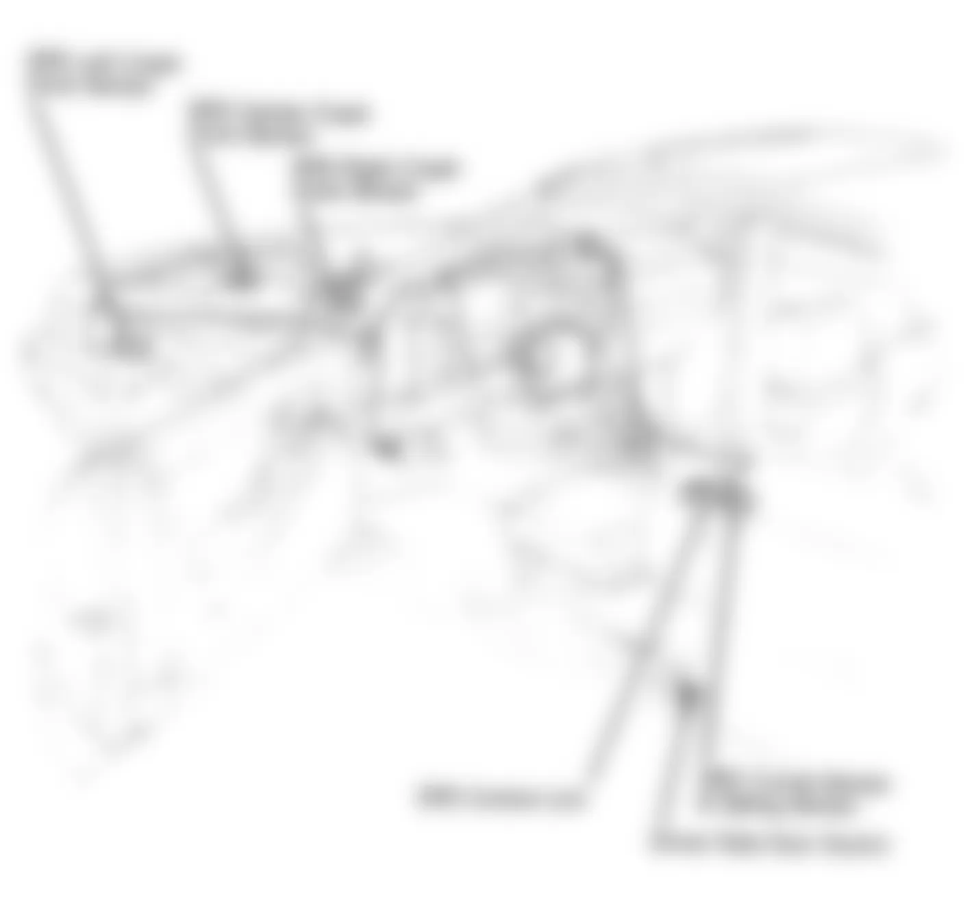 Infiniti M30 1992 - Component Locations - Component Locations (7 Of 8)