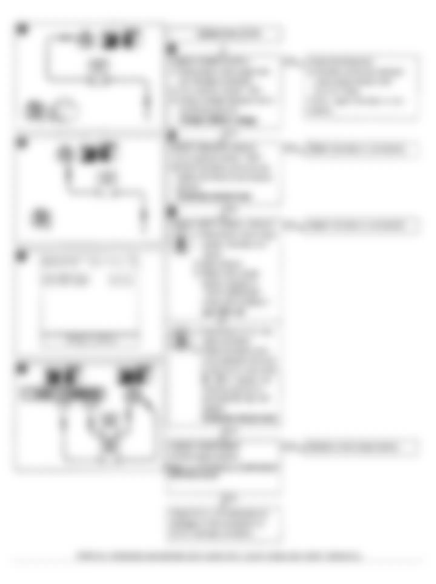 Infiniti M30 1992 - Component Locations -  Code 11: Crank Angle Sensor Flow Chart