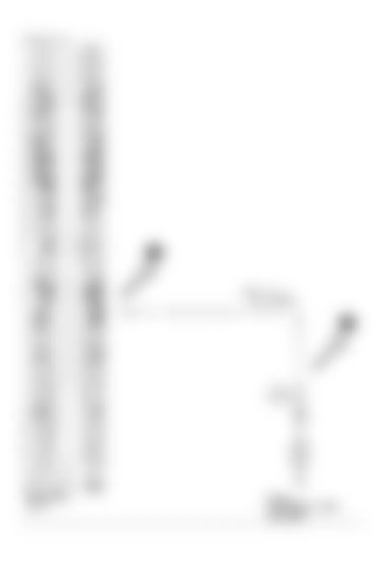 Infiniti M30 1992 - Component Locations -  Code 42: Fuel Temp Sensor Circuit Diagram