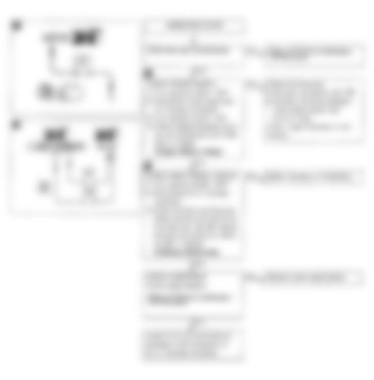 Infiniti Q45 1992 - Component Locations -  Code 11 Flow Chart - Crank Angle Sensor