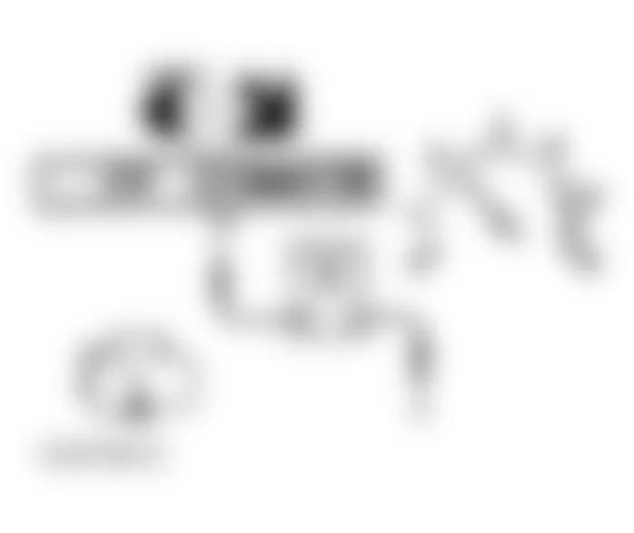 Infiniti G20 1993 - Component Locations -  DTC 33, Checking Voltage