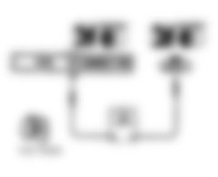 Infiniti G20 1993 - Component Locations -  DTC 43, Checking Input Signal Circuit