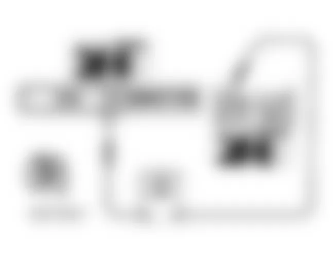 Infiniti J30 1993 - Component Locations -  DTC 14, Checking Input Signal Circuit