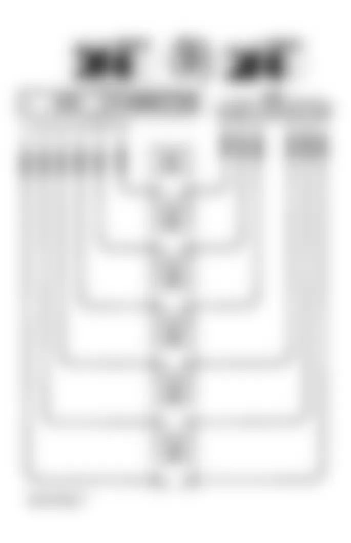 Infiniti J30 1993 - Component Locations -  DTC 21, Checking Output Signal Circuit