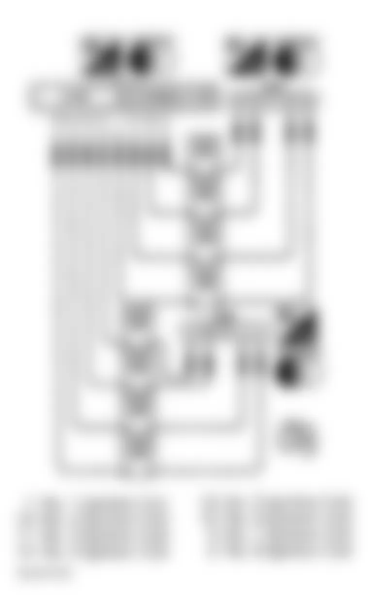 Infiniti Q45 1994 - Component Locations -  DTC 21, Checking Output Signal Circuit