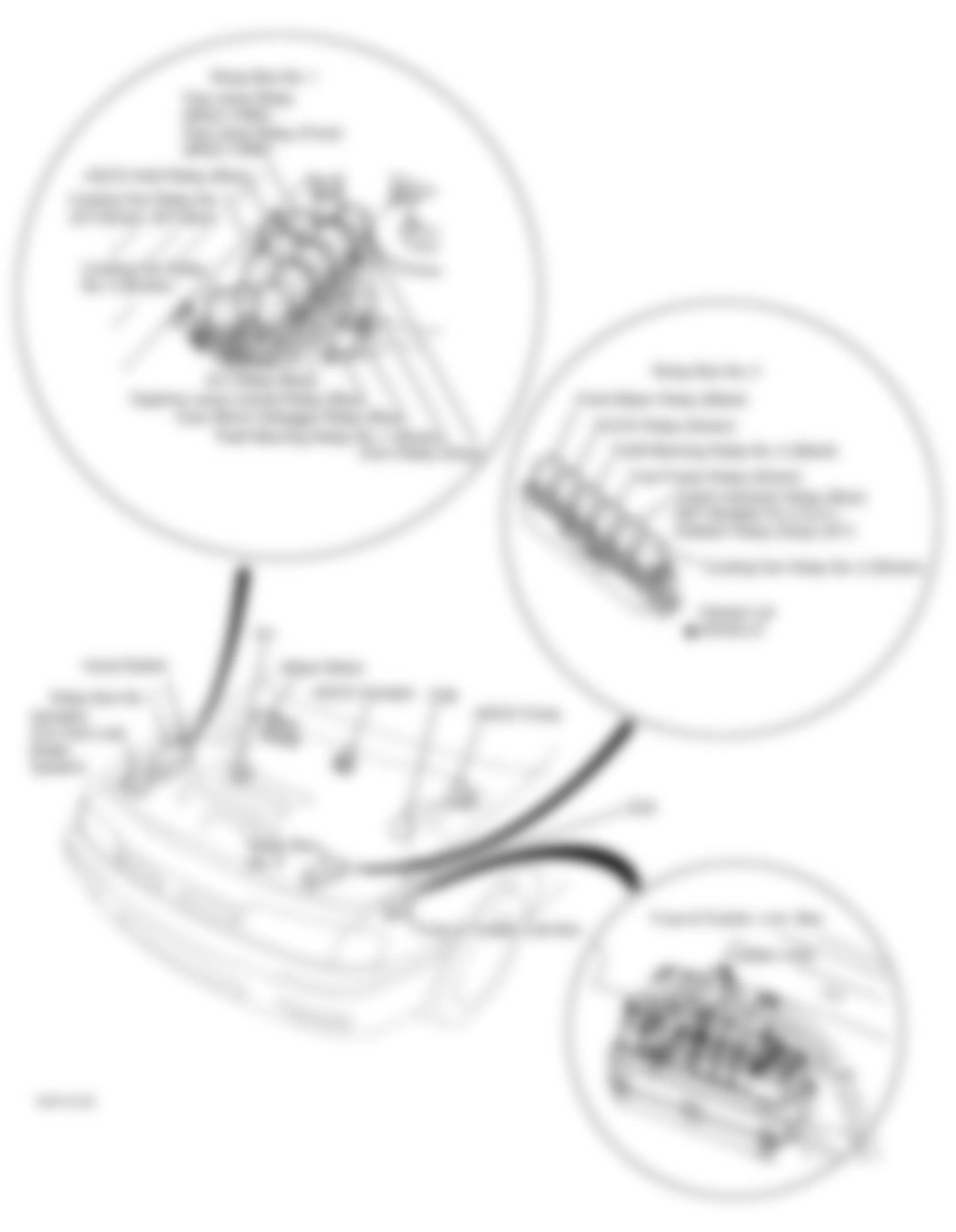 Infiniti G20 1996 - Component Locations -  Engine Compartment