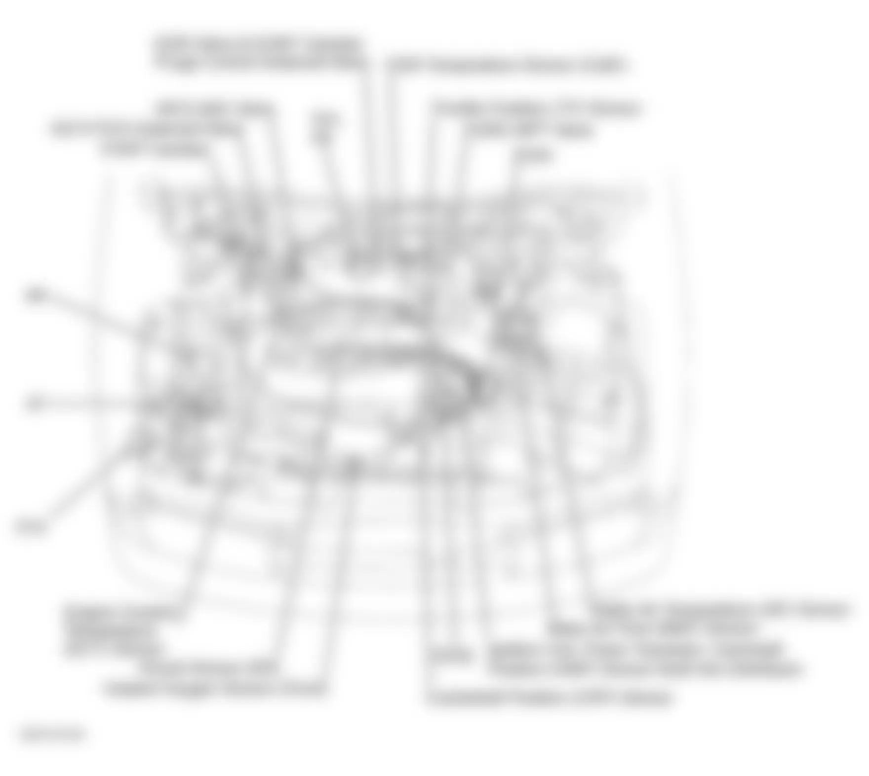 Infiniti G20 1996 - Component Locations -  Engine Compartment