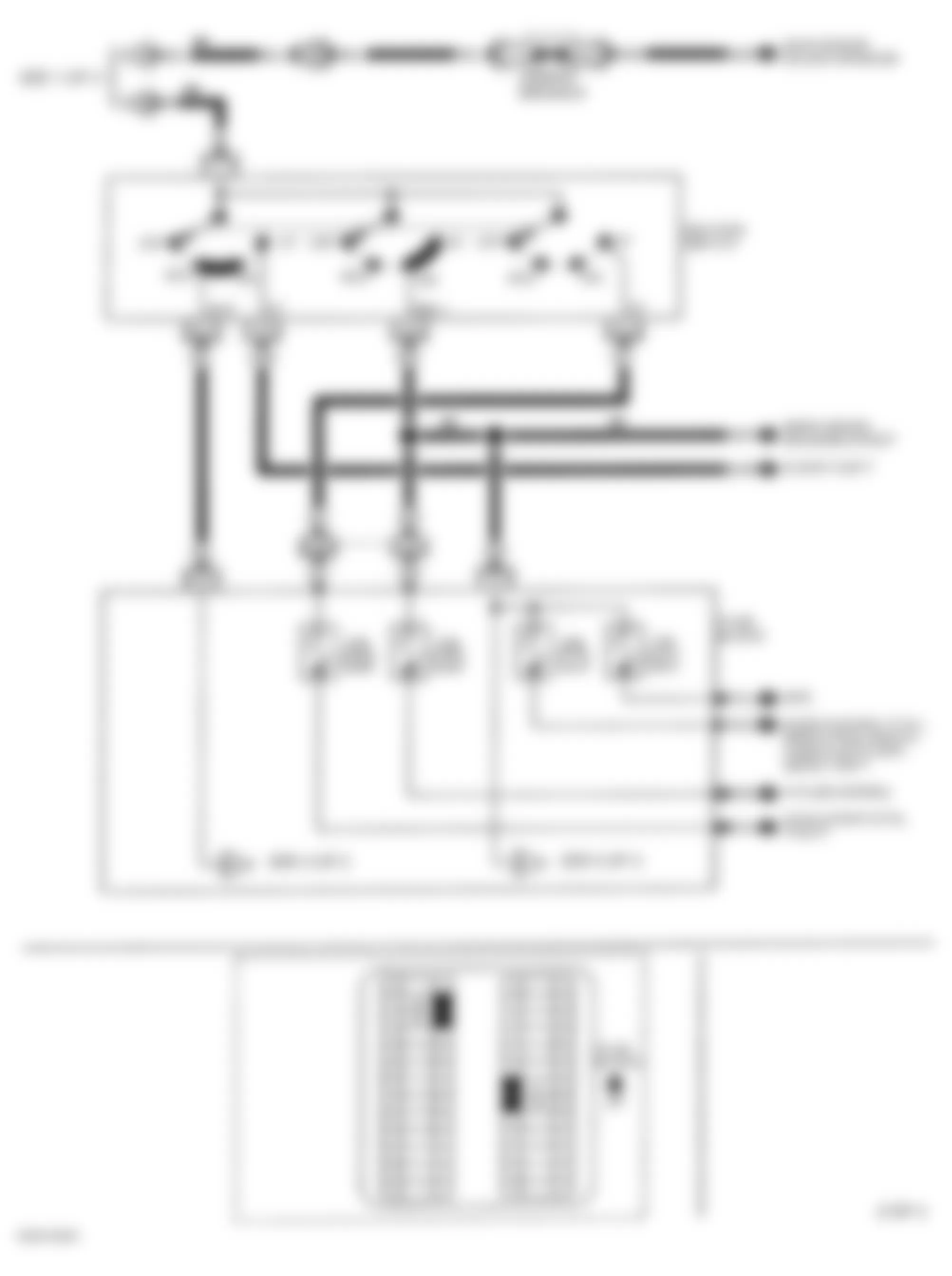 Infiniti G20 t 1996 - Component Locations -  Identifying Circuit Protection Components (2 Of 5)