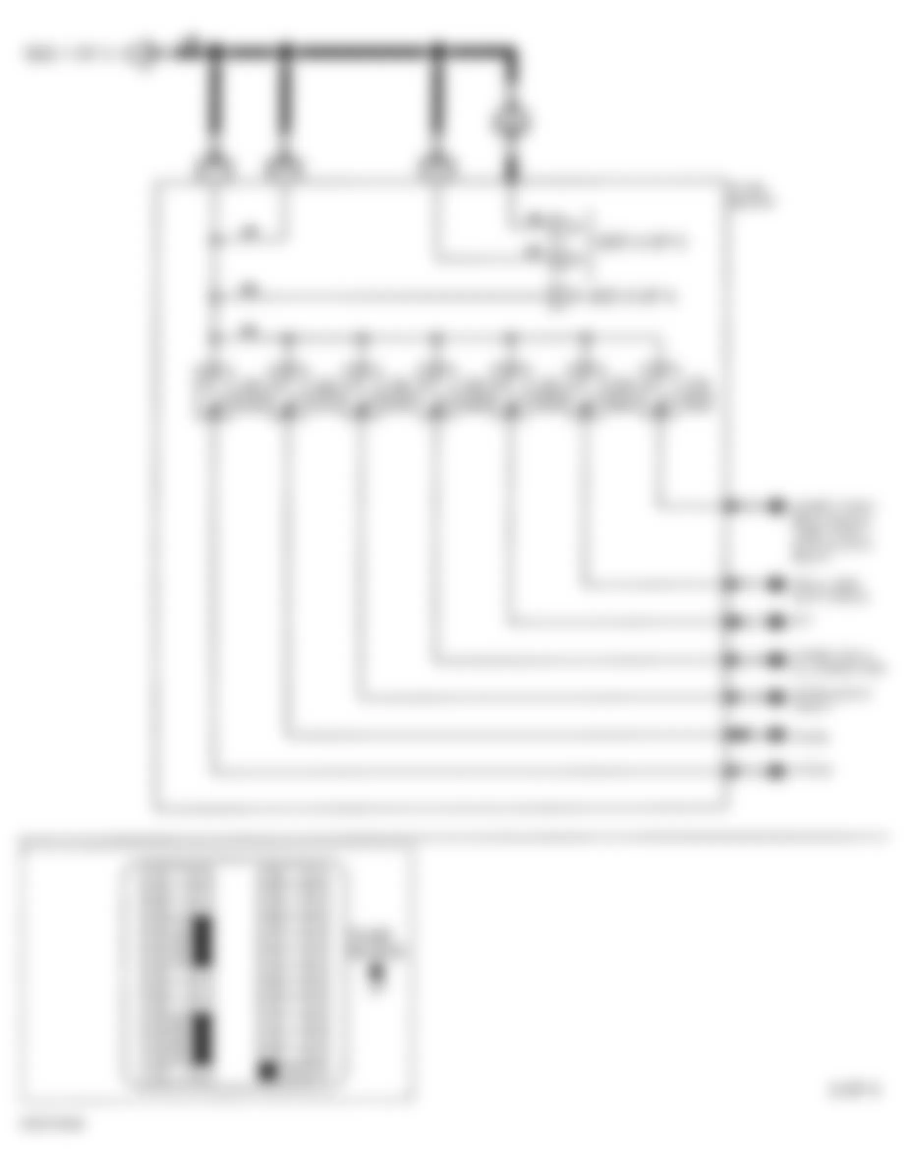 Infiniti G20 t 1996 - Component Locations -  Identifying Circuit Protection Components (3 Of 5)