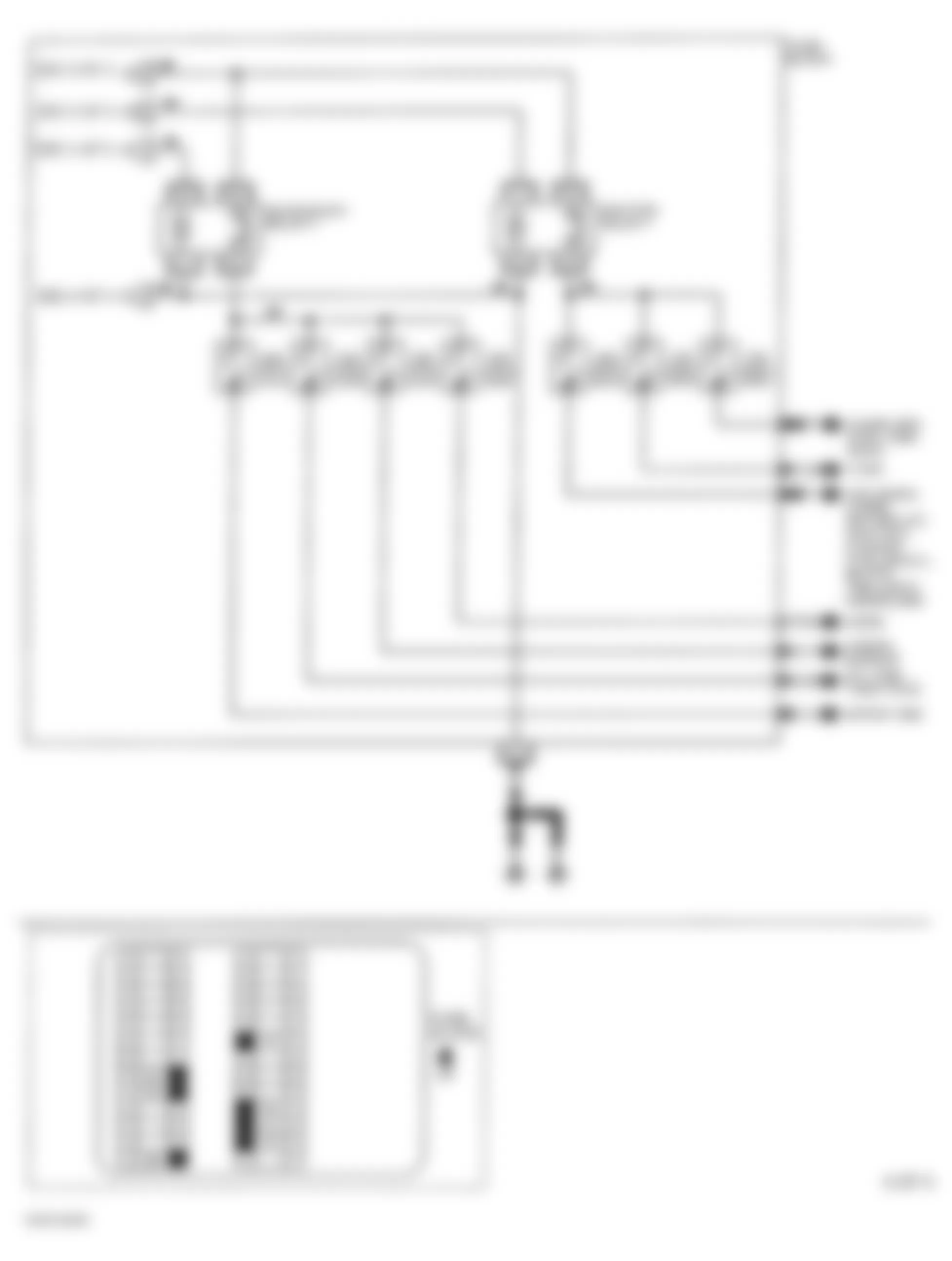 Infiniti G20 t 1996 - Component Locations -  Identifying Circuit Protection Components (5 Of 5)