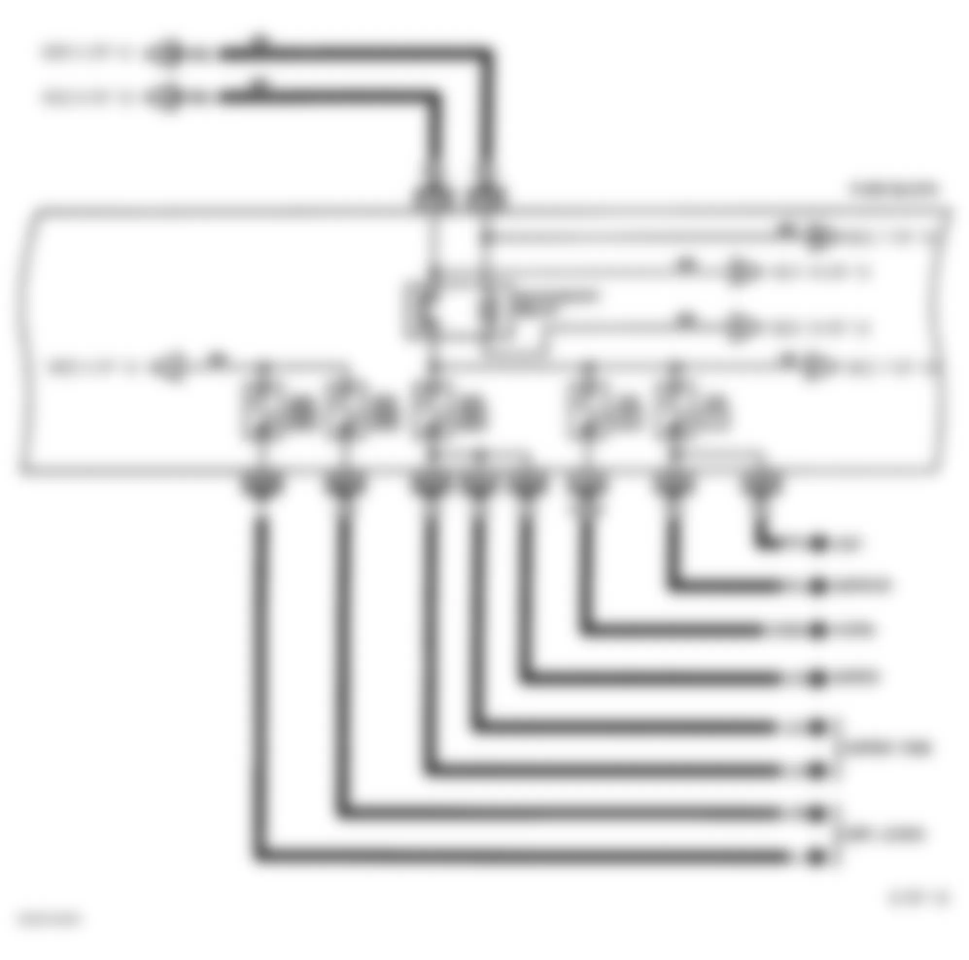 Infiniti I30 t 1996 - Component Locations -  Identifying Circuit Protection Components (6 Of 12)