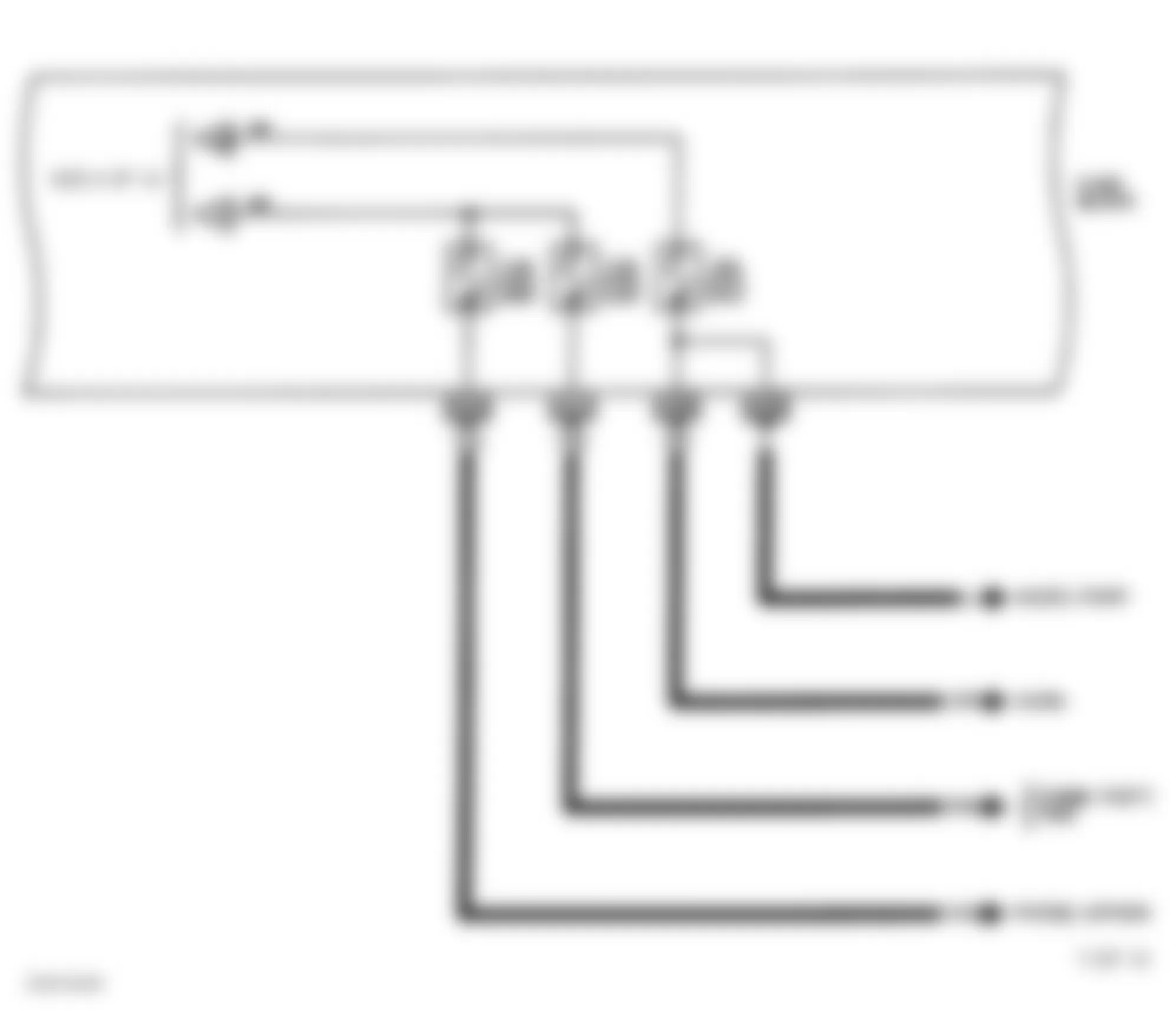 Infiniti I30 t 1996 - Component Locations -  Identifying Circuit Protection Components (7 Of 12)