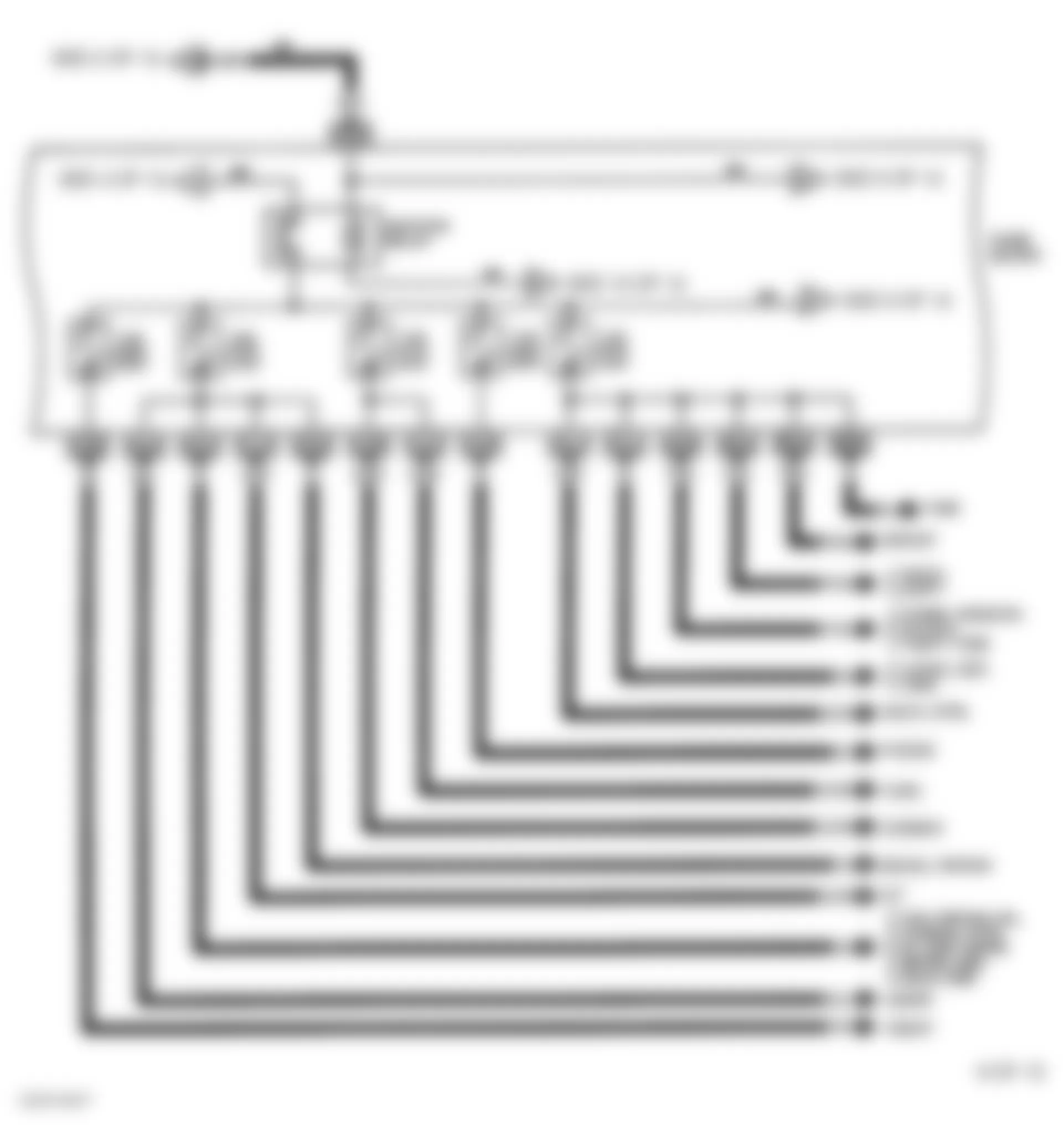 Infiniti I30 t 1996 - Component Locations -  Identifying Circuit Protection Components (8 Of 12)