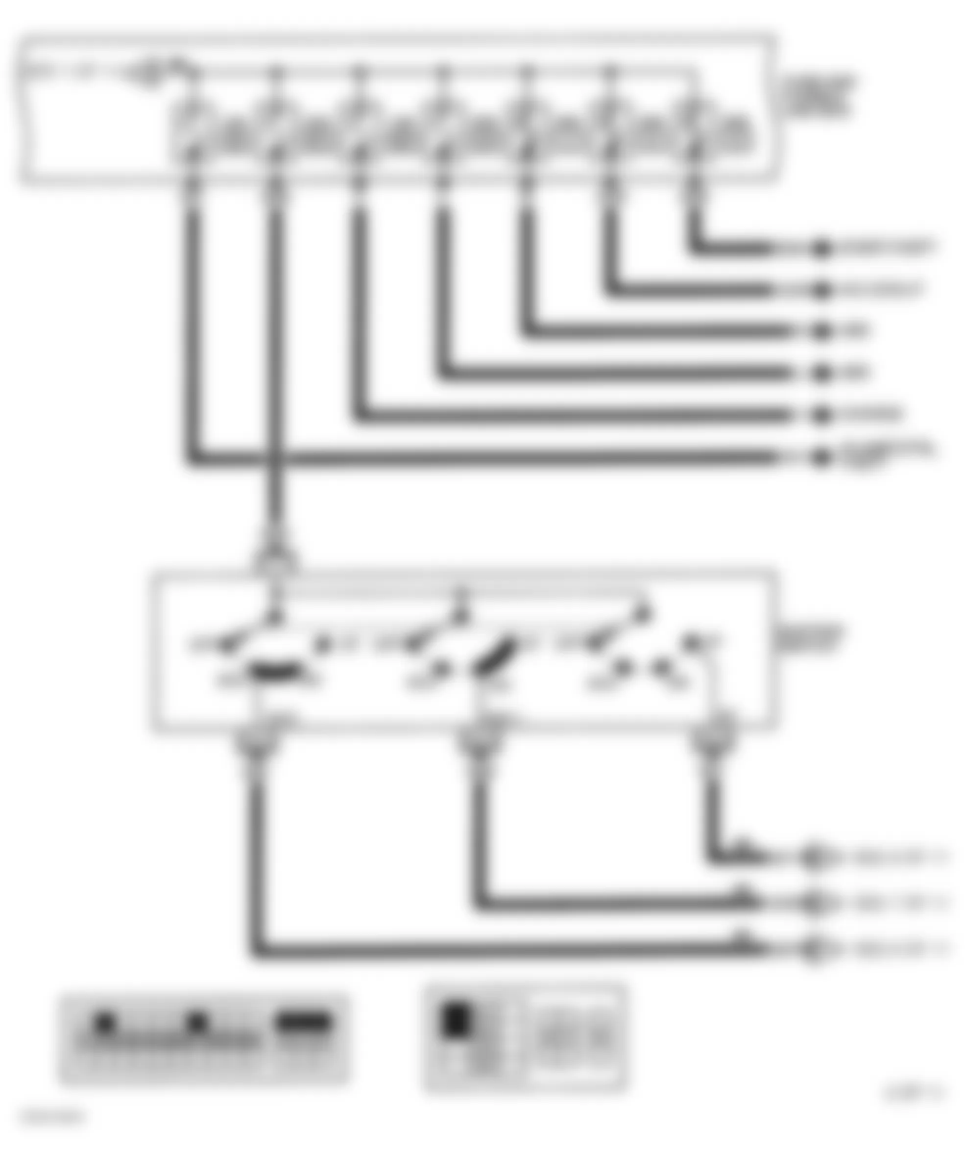 Infiniti J30 t 1996 - Component Locations -  Identifying Circuit Protection Components (2 Of 11)