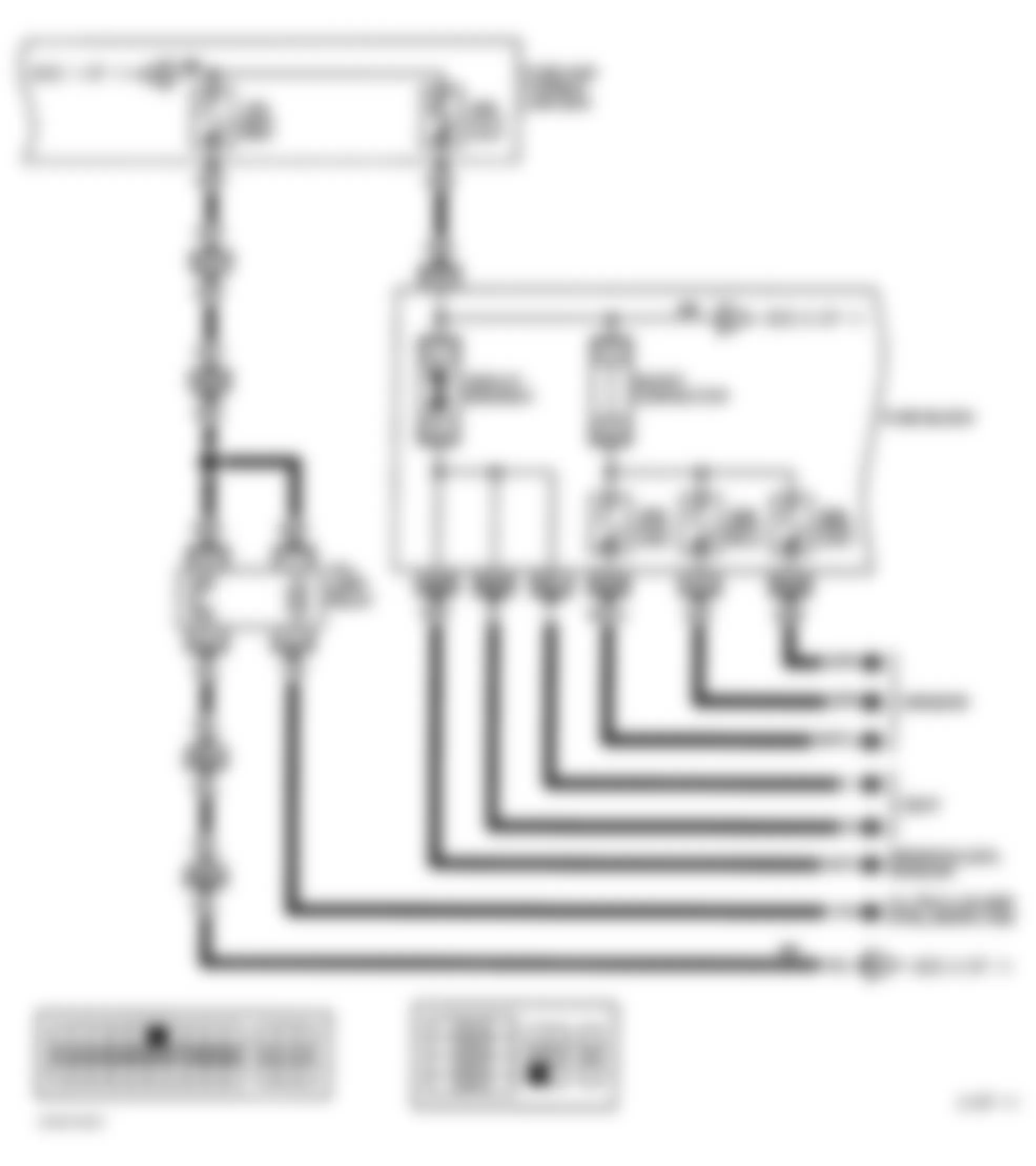 Infiniti J30 t 1996 - Component Locations -  Identifying Circuit Protection Components (3 Of 11)