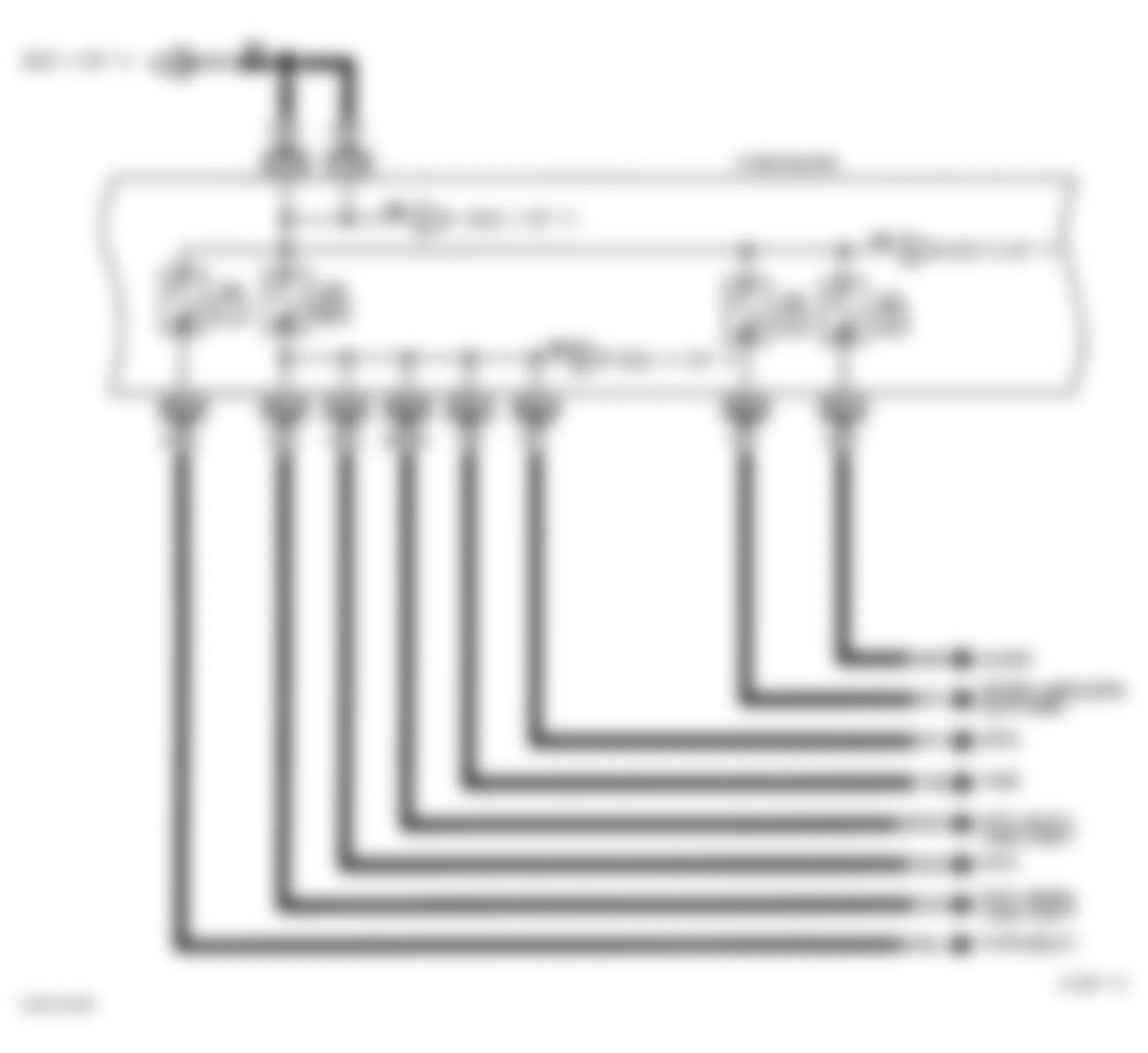 Infiniti J30 t 1996 - Component Locations -  Identifying Circuit Protection Components (4 Of 11)