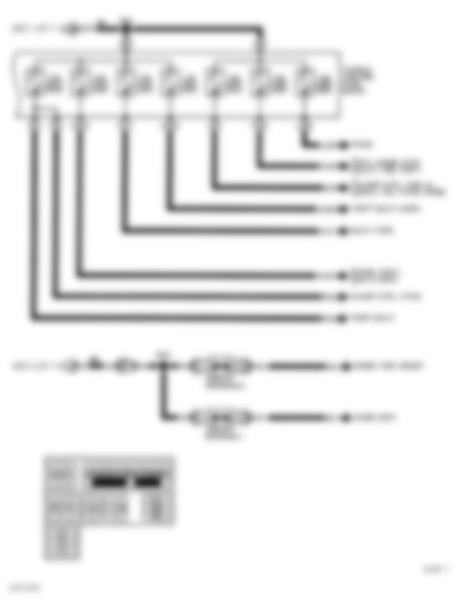 Infiniti Q45 t 1996 - Component Locations -  Identifying Circuit Protection Components (3 Of 7)
