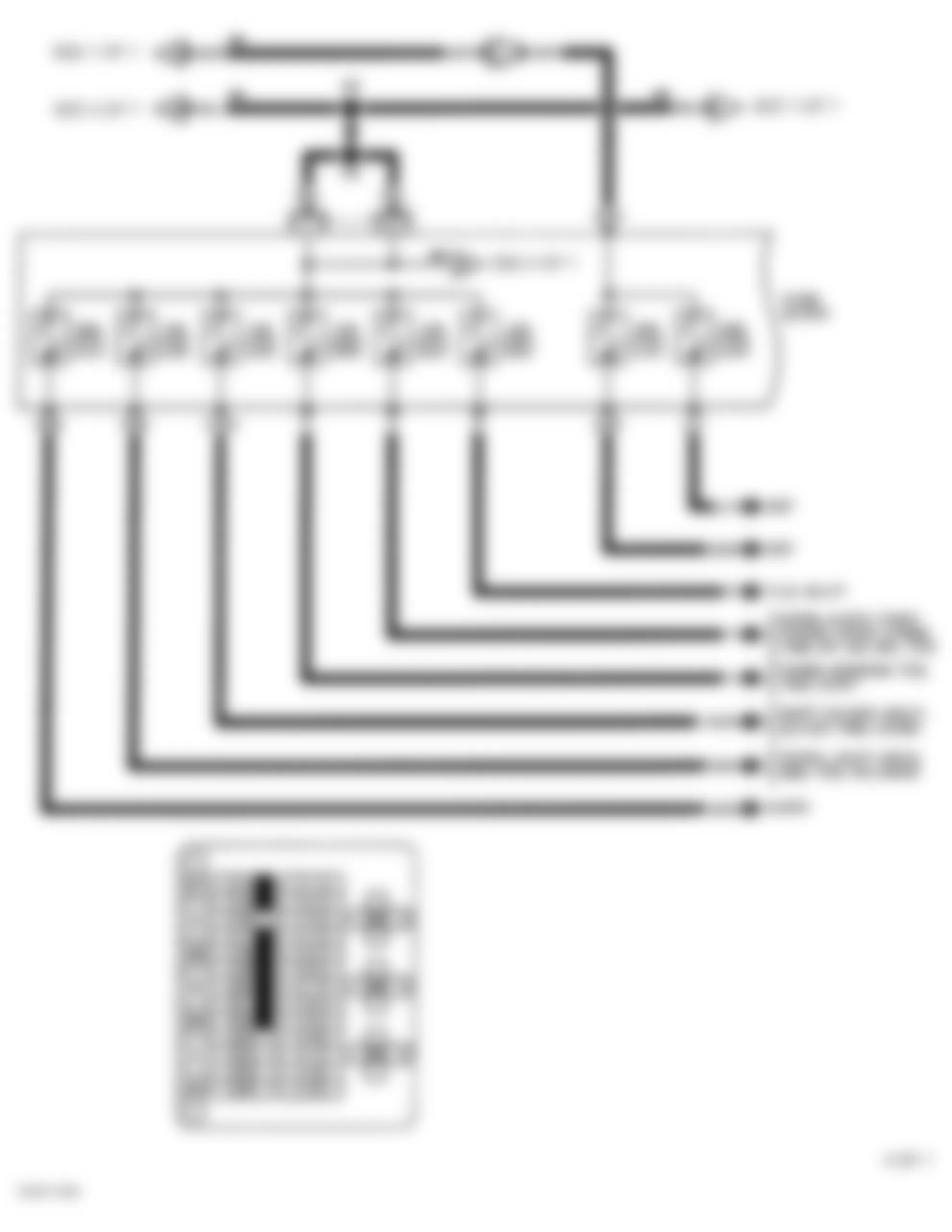 Infiniti Q45 t 1996 - Component Locations -  Identifying Circuit Protection Components (4 Of 7)